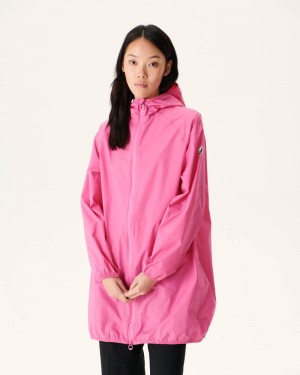 JOTT Copenhagen Long フード付き レディース ジャケット ピンク | PIZ-3549