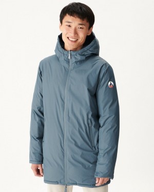 JOTT Toronto Great Cold Reversible フード付き メンズ ジャケット ネイビー 青 | TTY-3479