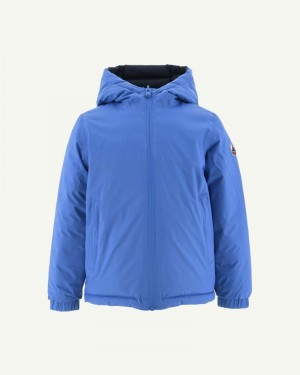 JOTT Zurich Reversible キッズ ダウンジャケット 青 ネイビー | RCO-1549